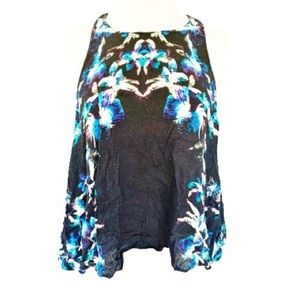 Intimately Free People Open Back Rayon Top S